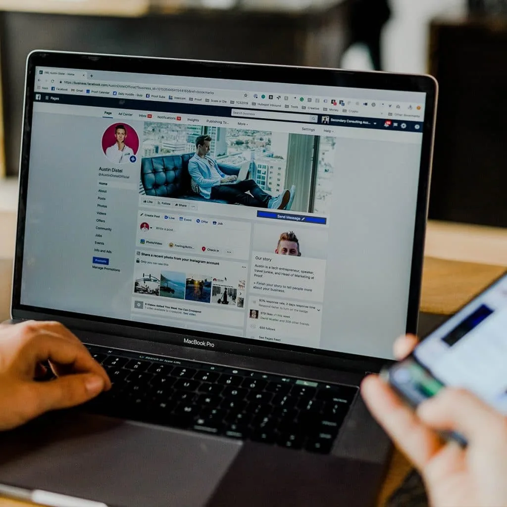 עיצוב דף פייסבוק